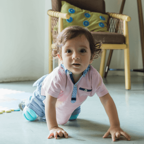 Baby Knee Pads for Crawling (2 pairs) | Bably