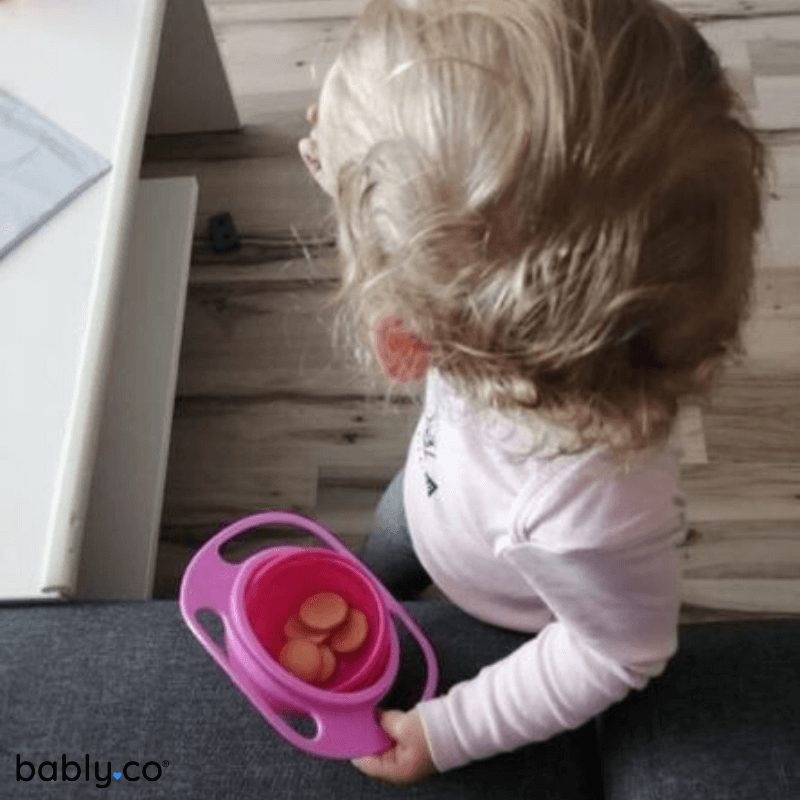 Bably™ Magic Baby Bowl - 360 Rotating