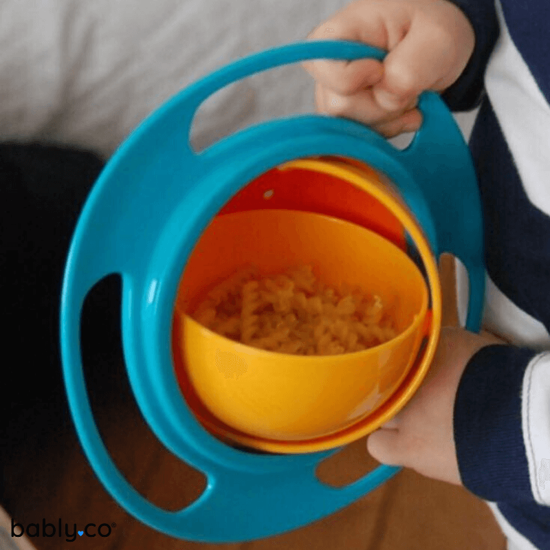 Bably™ Magic Baby Bowl - 360 Rotating